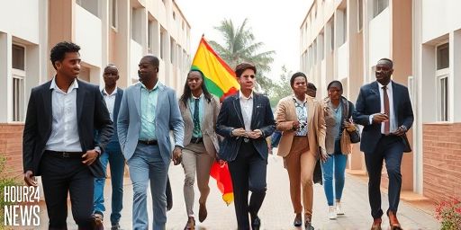 Ghana Education Watch: Dr. Apaak Leads Jacobs Foundation Team at New Gbawe Cluster of Schools