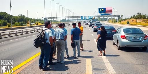 Traffic Jam Frustration Pushes People to Misuse Emergency Lanes on Malaysian Highways