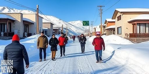 Snowfall Grips Skardu and Pakistan’s North as Cold Wave Intensifies