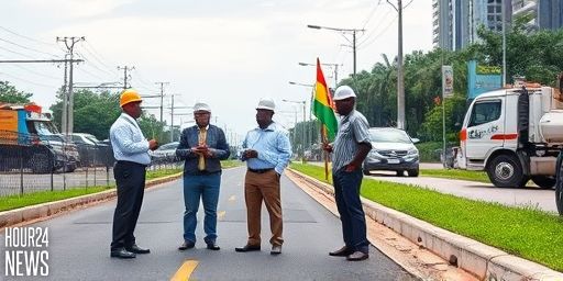 DRIP Expands: Urban Areas in Ghana Benefit from District Road Improvement Programme, Says Vanderpuye