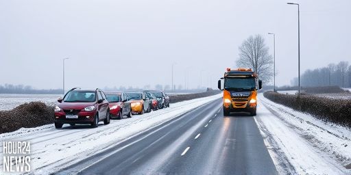 Warnings of icy hazards on Norfolk roads amid fresh snowfall