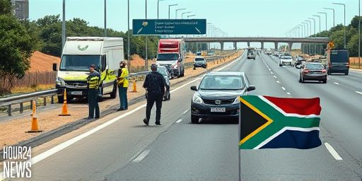 M1 Highway Closure After Multi-Vehicle Crash Near Glenhove in Johannesburg