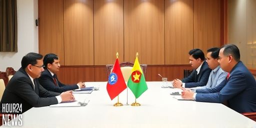 ASEAN Envoy Holds Courtesy Call with Myanmar’s Acting President and SSPC Chairman