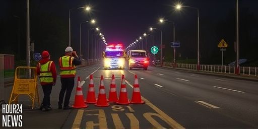 Overnight Traffic Disruption on Cork’s N71 After Major Water Mains Burst