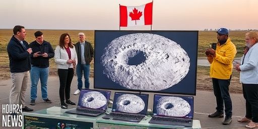 Canada’s Marbled-Crater: A Sentinel-2 Photo of the Day (Jan 6, 2026)