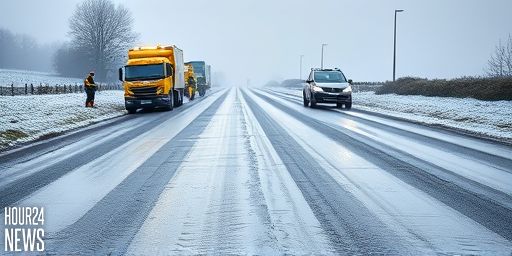 Five Crashes on A610 in Nottinghamshire Linked to Icy Conditions, Police Warn Drivers
