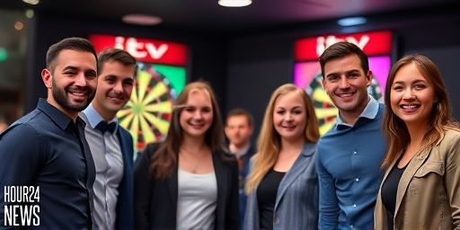 New-look line-up unveiled for ITV’s 2026 darts coverage