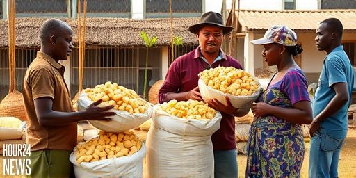 Cassava Chips Crisis in Oti Region: Farmers Struggle to Sell Dried Produce