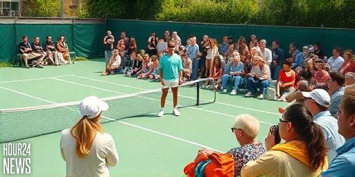 Jay Chou’s Brief But Bustling Moment at Australian Open One Point Slam