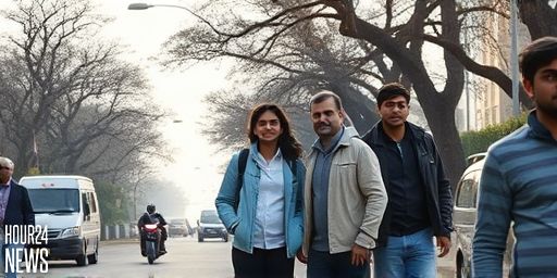 Delhi AQI Improves to ‘Poor’ as GRAP Stage-III Lifts: Warming Morning Amid Windy Conditions