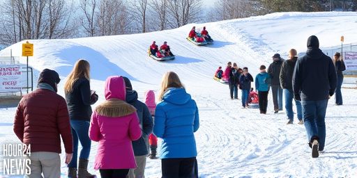 Dreiliņkalns hill deemed unsafe for sledding as consumer watchdog steps in