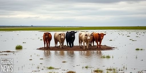 Queensland Cattle Tragedy: Tens of Thousands Stranded as Floodwaters Encase Grasslands