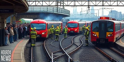 London railway fire recap: Trains run as scheduled after crews tackle track blaze