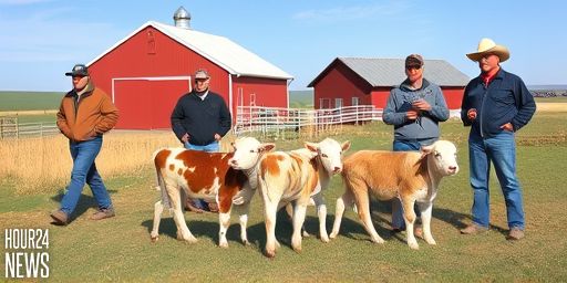 Central Alberta Farmers Celebrate Second-Year Triplet Calves at Lucky 7 Cattle Co.
