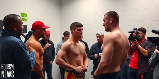 Islam Makhachev and Kamaru Usman Face Off Backstage at UFC 324