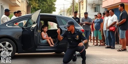 Cop Saves Child Trapped in Car During Emergency Rescue in Isabela
