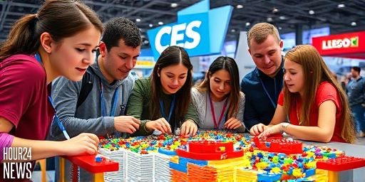 LEGO’s Smart Brick Bridges Analog Play and Digital Interactivity at CES