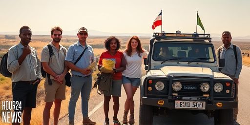 Snake meat, accidents, adventure: Ras Mubarak’s 160-day African road trip