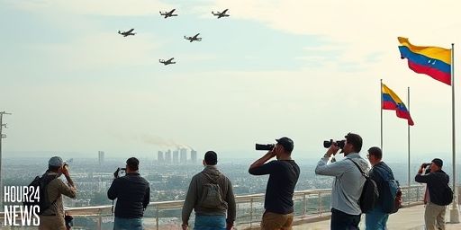 Unconfirmed Reports of Explosions and Low-Flying Aircraft Over Caracas