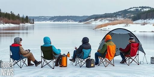 Rothesay Ends Traditional Shacks as Ice-Fishing Village Embraces Social Shelters