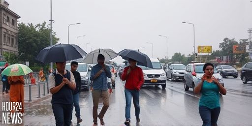 Delhi wakes to light rain as thunderstorms forecast, temps set to drop