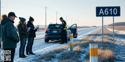 Five Crashes on the A610 in Nottinghamshire Highlight Dangers of Icy Roads
