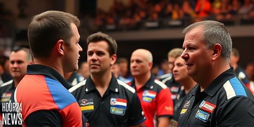 Van Veen Upsets Anderson as Littler Close to Ninth Darter in World Darts Championship Semi-Final Showdown