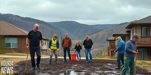 Storm Lashes Southern California as Volunteers Help San Bernardino Families Recover