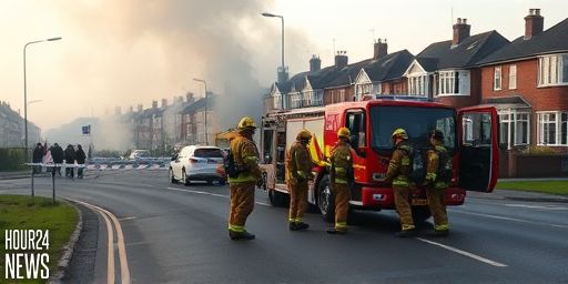 Major Fire at Balloo Way in Bangor: Residents urged to avoid the area as emergency services respond