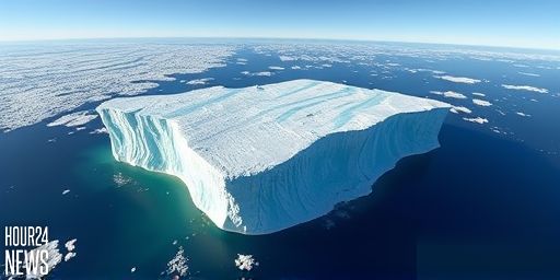 Blue Ice Sentinel: NASA Captures A-23A Iceberg Turning Aquamarine as Antarctic Summer Heats Up