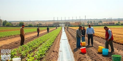 Bridge of Cooperation: Palestinian Farmers and Israeli Community Near Jalameh