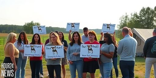 Meg Matthews Visits Camp Beagle to Campaign for Beagle Rescue