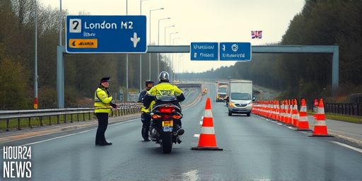 Motorcyclist Dies in M2 Crash Near Gillingham