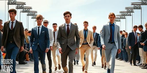 Hudson Williams Makes Waves at Dsquared2: A Colorful Runway Debut