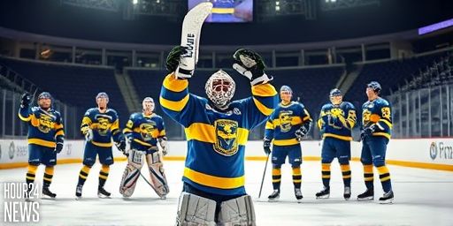 Sweden Wins World Juniors Gold: Sweden Beats Czechia 4-2 for Title