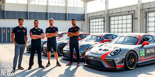 Brad Pitt and Damson Idris Prep APXGP Cars for F1 Movie