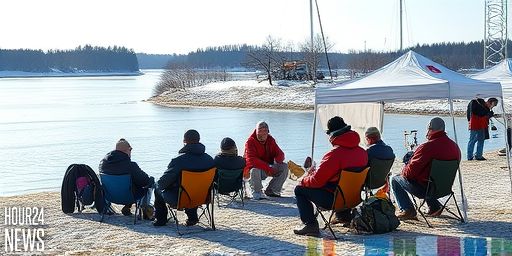 Rothesay Ends Traditional Ice-Fishing Shacks on Kennebasis River