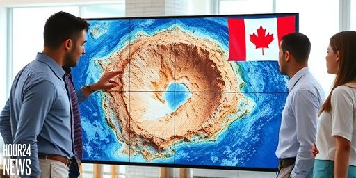 Canadian Crater That Looks Like Marbled Meat: A Striking Jan 6, 2026 Satellite View