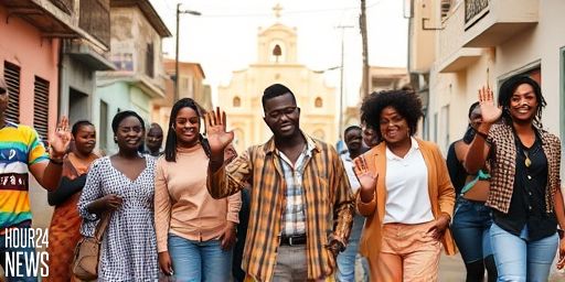 Rema Surprises Fans in Benin: A Walk Through His Childhood Neighbourhood and Church Visit