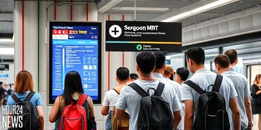 New Digital Signs at Serangoon MRT to Ease Confusion During Train Breakdowns