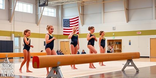 Michigan gymnastics opens season with record beam, wins Sprouts Quad again