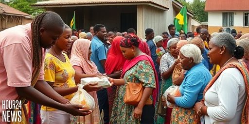 Aboagye Contractor Spurs Hope in Kumasi with Food and Clothing for Widows