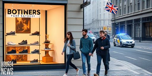 Pair of Teen Thieves Snatch 100 Right-Foot Shoes in Designer Footwear Store Heist