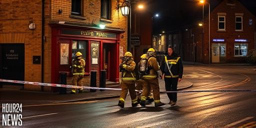 Investigation Begins After Fire Rips Through Former White Lion Pub in Heywood, Rochdale