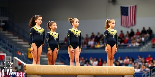 Michigan Gymnastics Opens Strong, Sets Beam Record as Wolverines Dominate Sprouts Quad