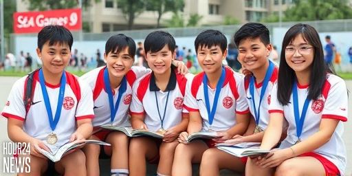 ‘Sometimes I wonder how I did it’: Singapore Sports School athletes balance IB exams and SEA Games