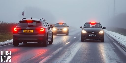 Five Crashes on the A610 in Nottinghamshire Amid Icy Conditions