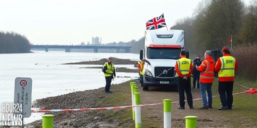 Storm Chandra: Man Dies After Lorry Enters River Near Ringwood