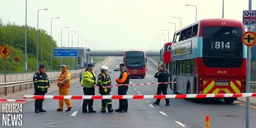 A55 School Bus Fire Update: Speed Restriction Remains