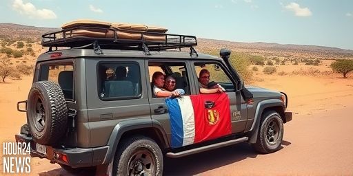 Snake meat, accidents, adventure: How Ras Mubarak and his team toured Africa in 160 days